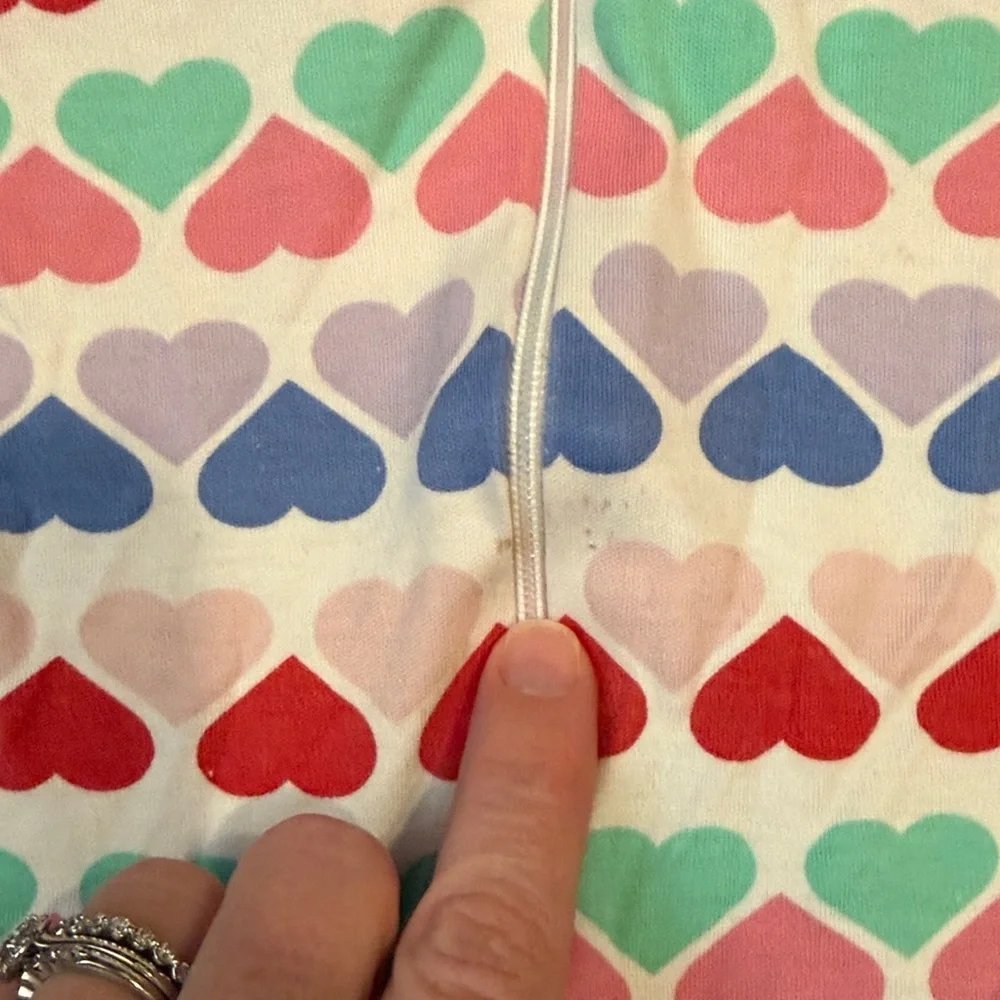 The Beaufort Bonnet Company Heart Patterned Kids Footie